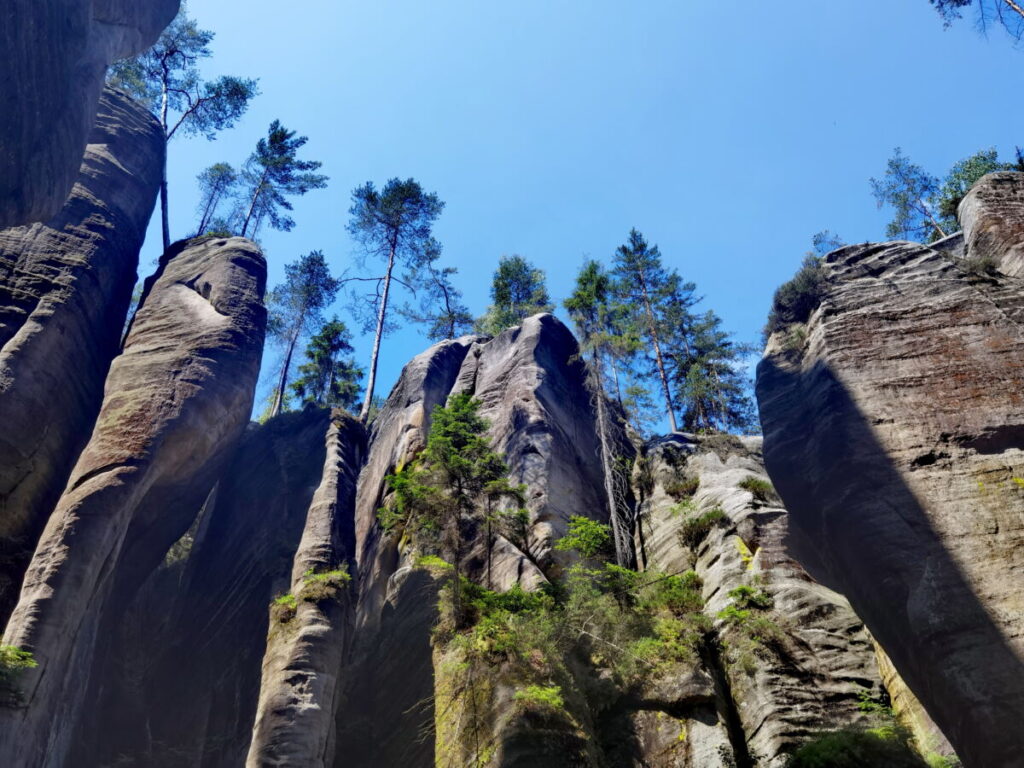 Adersbacher Felsenstadt - die größte Felsenstadt Europas