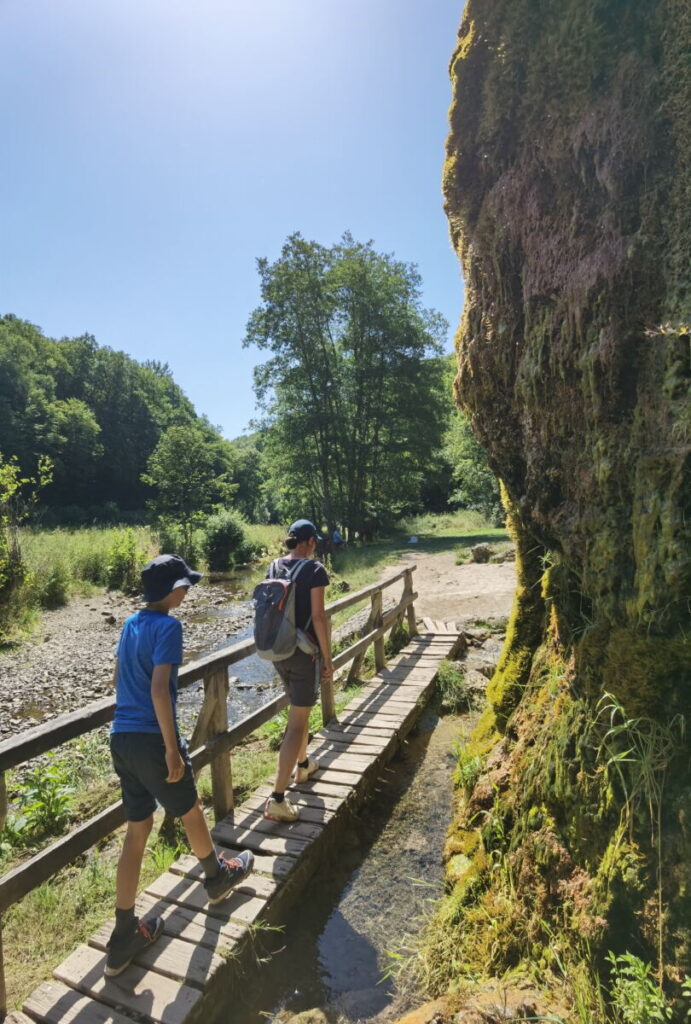 Der wachsende Wasserfall in der Eifel